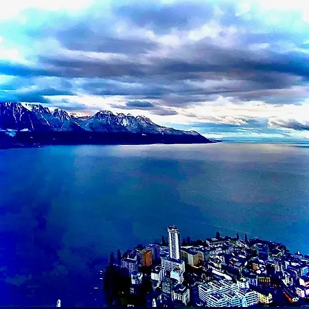 Spacious Apartment With Lake View | 35 Montreux Exterior foto