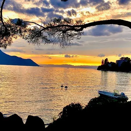 Spacious Apartment With Lake View | 35 Montreux Exterior foto