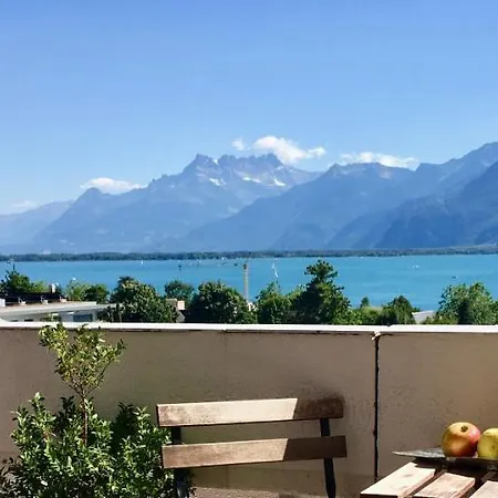 Spacious Apartment With Lake View | 35 Montreux Exterior foto